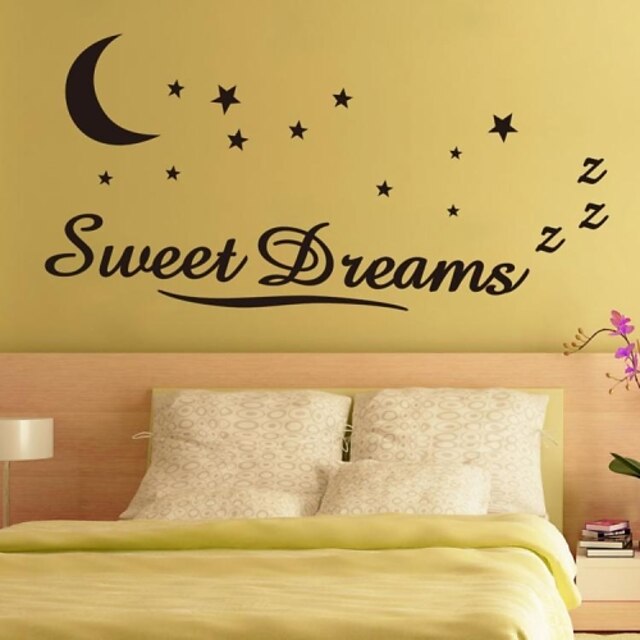  Words & Quotes Romance Abstract Wall Stickers Plane Wall Stickers Decorative Wall Stickers Material Washable Removable Home Decoration