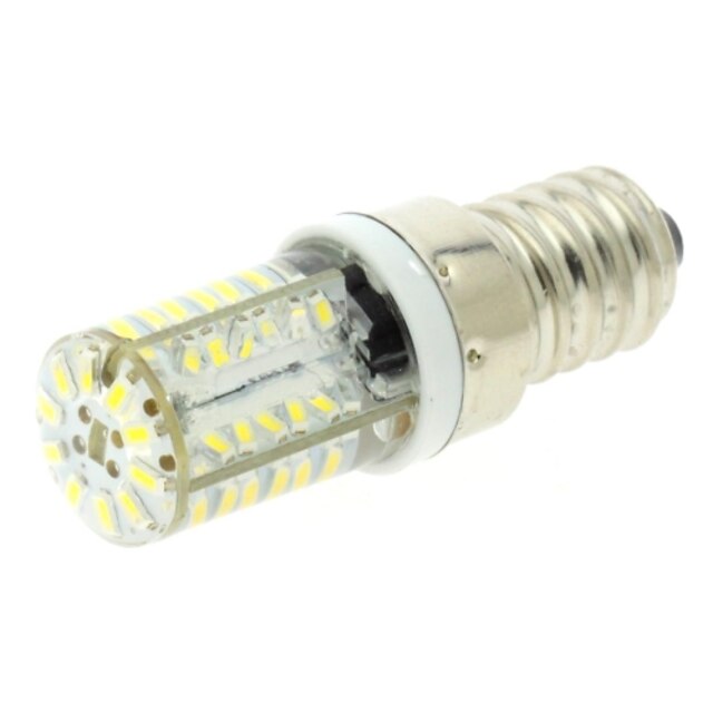  200 lm E14 LED Corn Lights T 58 leds SMD 3014 Warm White Cold White AC 220-240V