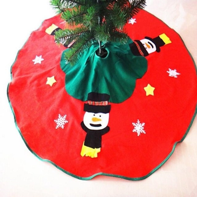  1pc Snowflake Tree Skirts Holiday, Holiday Decorations Holiday Ornaments