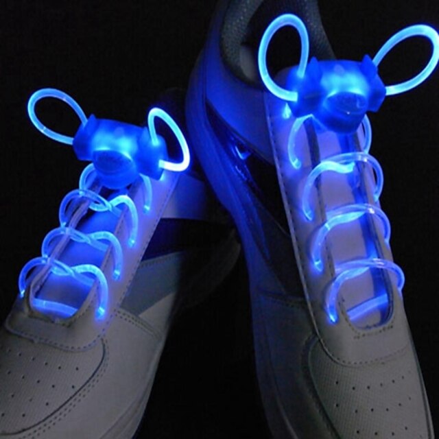 SENCART LED دانتيل أحذية البطارية ضد الماء / تخفيت
