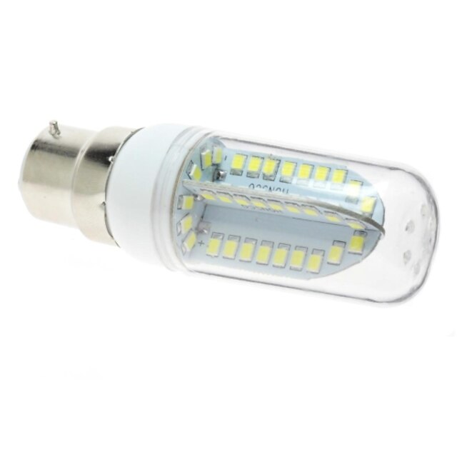  B22 LED Corn Lights T 84 SMD 2835 500 lm Cool White AC 85-265 V