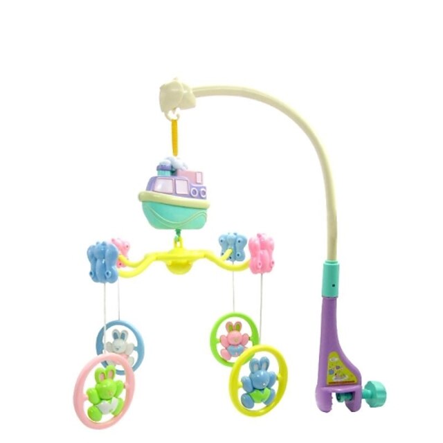  Electric Musical Rotating Baby Bed Bell Baby Infants Children Bed Bell Cute Animals Baby Toys(10PCS Songs)