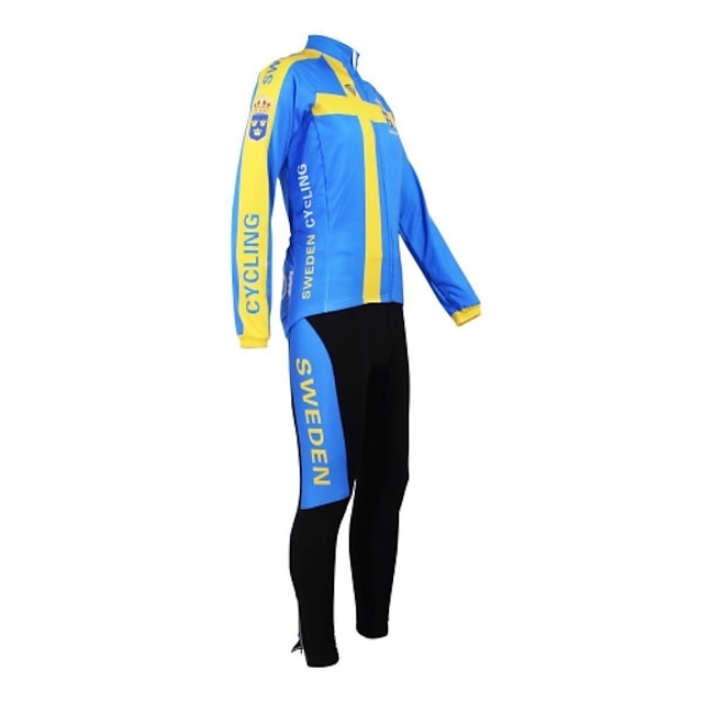  Kooplus Bărbați / Pentru femei Manșon Lung Jerseu Cycling cu Mâneci - Alege culoarea 8 # / Alege culoarea 9 # / Alege culoarea 10 # Bicicletă Jerseu / Set de Îmbrăcăminte, Respirabil, Dungi
