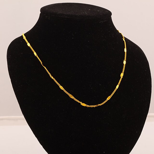  Fashion24K All Match Solid Color Necklace