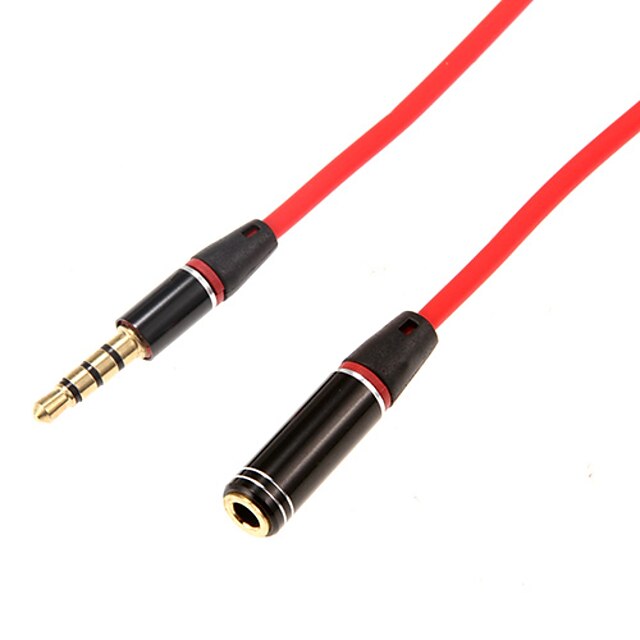  1.2m 3.936ft Audio 3,5 mm Stecker auf 3,5 mm Audio-Buchse Kabel für Handy und Auto aux