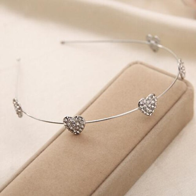  Z&X®  Korean Version Contracted Heart Shape Hair Band