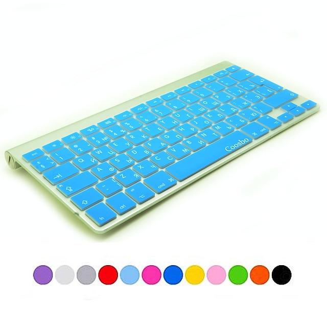  coosbo® rusă capac tastatură silicon piele aspect al UE pentru iMac G6 13 