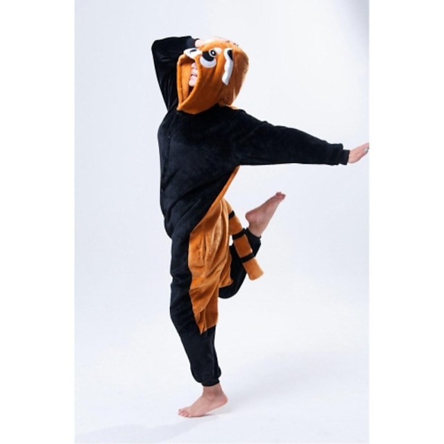  Kigurumi Pijamale Urs Raton Leotard/Onesie Festival/Sărbătoare Sleepwear Pentru Animale Halloween Peteci Lână polară Kigurumi Pentru