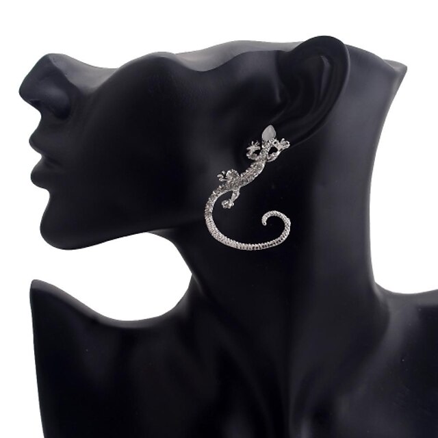  Ear Cuff For Women's Party Casual Daily Acrylic Imitation Diamond Alloy