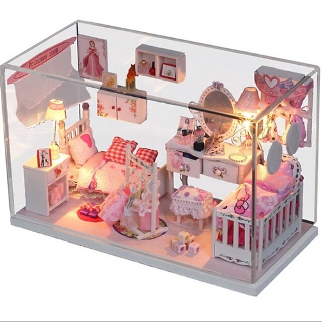  cabina princesa dreamful diy com luzes controladas som 1pc