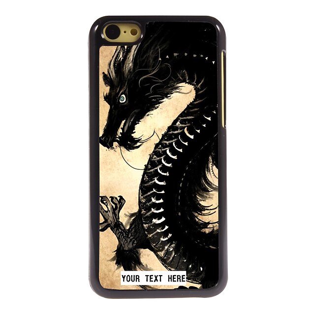  cazul în care telefonul personalizate - dragon carcasa de metal de design pentru iPhone 5c