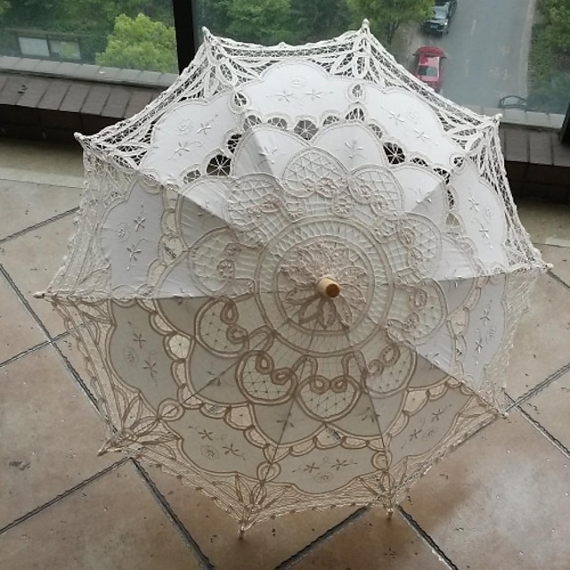  Post handvat Materiaal Bruiloft / Dagelijks / Maskerade Paraplu Paraplu 30.7Inch (Ongeveer 78cm)