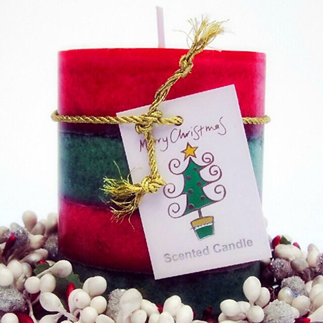  50 Hours Vanilla Cream Christmas Candle ,Paraffin