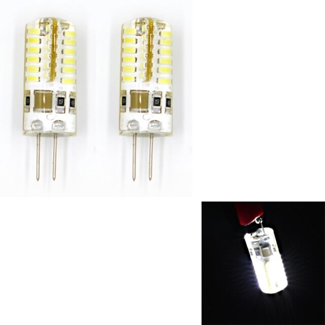  150~170lm G4 LED Φώτα με 2 pin 48 LED χάντρες SMD 3014 Θερμό Λευκό / Ψυχρό Λευκό