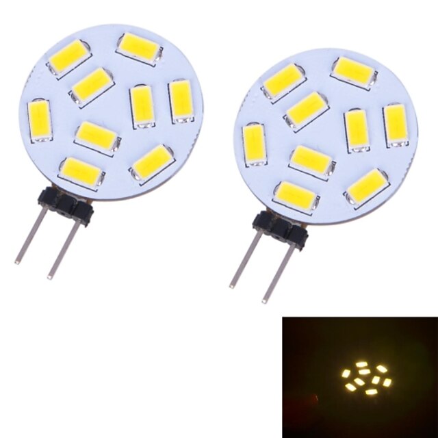  3W G4 2-pins LED-lampen 9 SMD 5730 350 lm Warm wit / Koel wit DC 12 V
