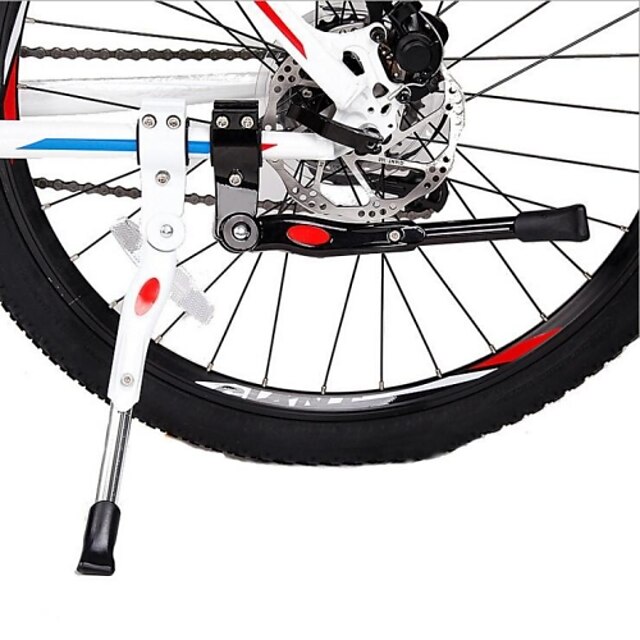  Bike Kickstand Adjustable Cycling For Road Bike Mountain Bike MTB Cycling Bicycle Aluminium Alloy White Black