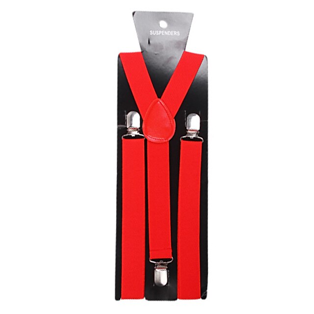  Demitir Sólido Clássico Broche Jóias Vermelho Para Festa Negócio / Cerimônia / Casamento