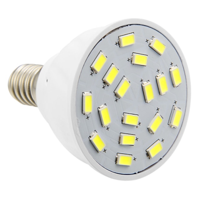  LED Spot Lampen E14 280 LM 5500-6500 K 18 SMD 5730 Kühles Weiß AC 220-240 V
