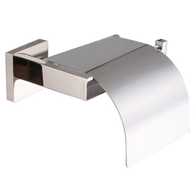  Porte Papier Toilette / Acier Inoxydable / Fixation MuraleAcier Inoxydable /Contemporain /16cm(6.3