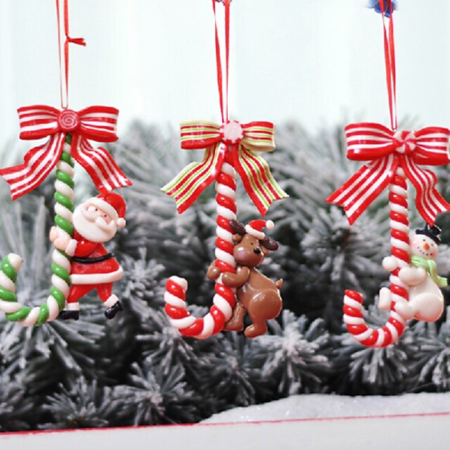 argile polymère crochet Noël suspendus décoration de Noël