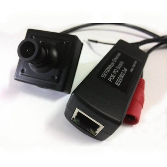  Kamera ip hqcam® poe 2.0mp kamera bezpieczeństwa mini kamera otworkowa h.264 1080p kolor cmos czujnik 3,6 mm obiektyw prime plug and play, zdalny dostęp, podwójny strumień, detekcja ruchu