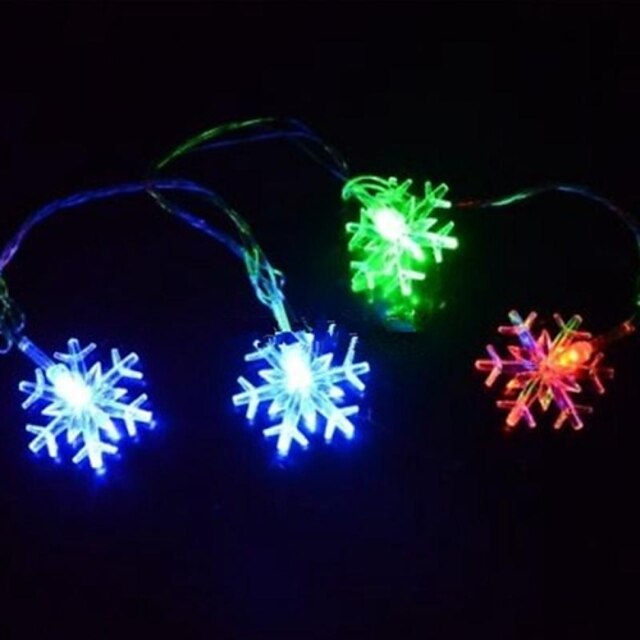  1pc LED קישוט תאורת חג מולד / חוטי תאורה