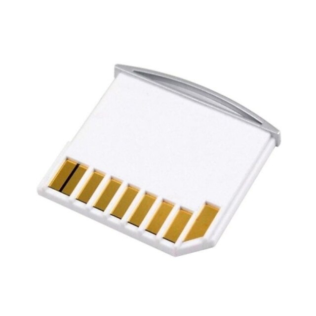  micro sd tf k sadě sd karta mini adaptér pro extra skladování MacBook Air / Pro / sítnice bílá
