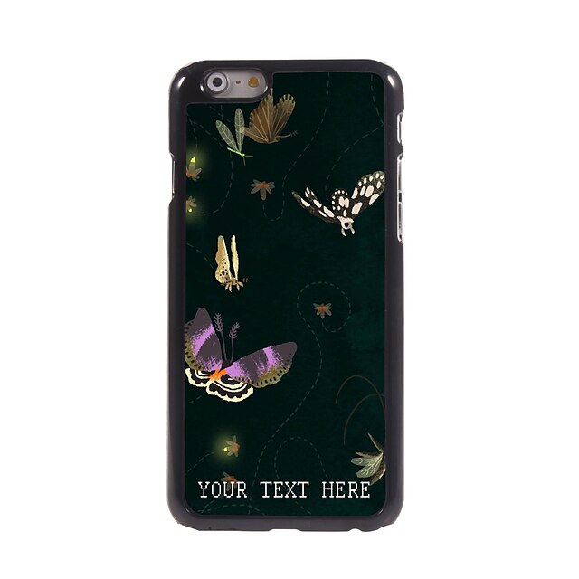  personalizzato del telefono caso - farfalla caso di disegno metallo per il iphone 6