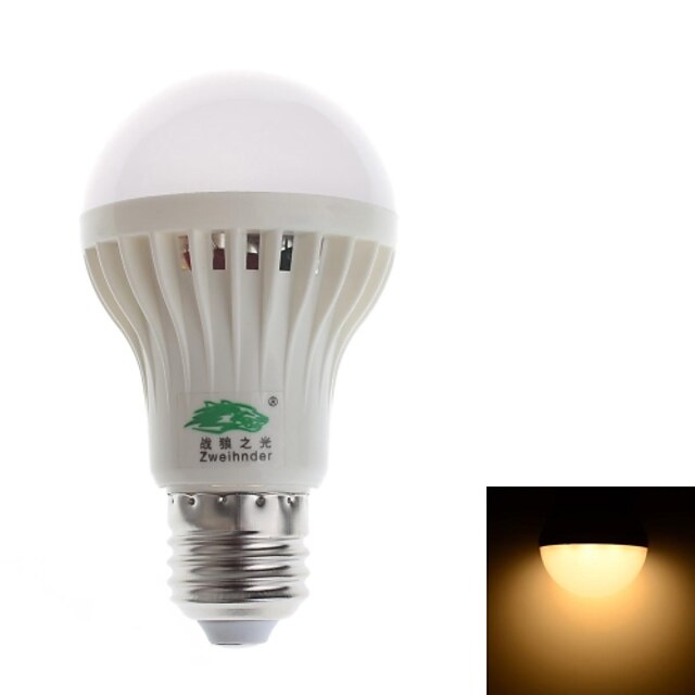  5W E26/E27 Lâmpada Redonda LED A70 10 SMD 5730 480-500 lm Branco Quente Decorativa AC 100-240 V
