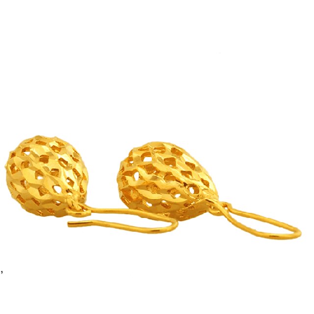  Blink Women's Fashion Temperament 24K Gold Earrings