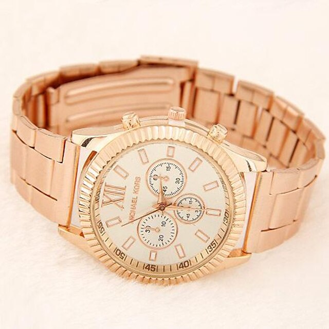  Women's Casual Watch Fashion Watch Gold Tile