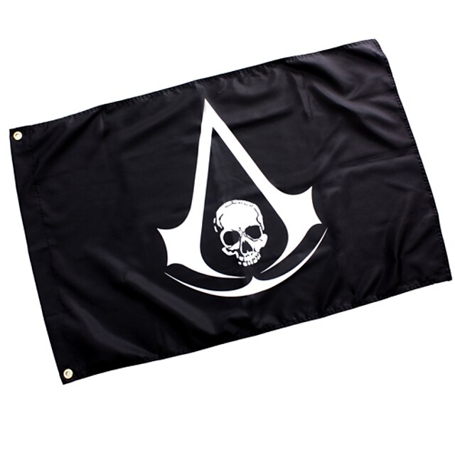  Cosplay Accessories Inspired by Assassin Cosplay Anime/ Video Games Cosplay Accessories Flag Woolen Men's