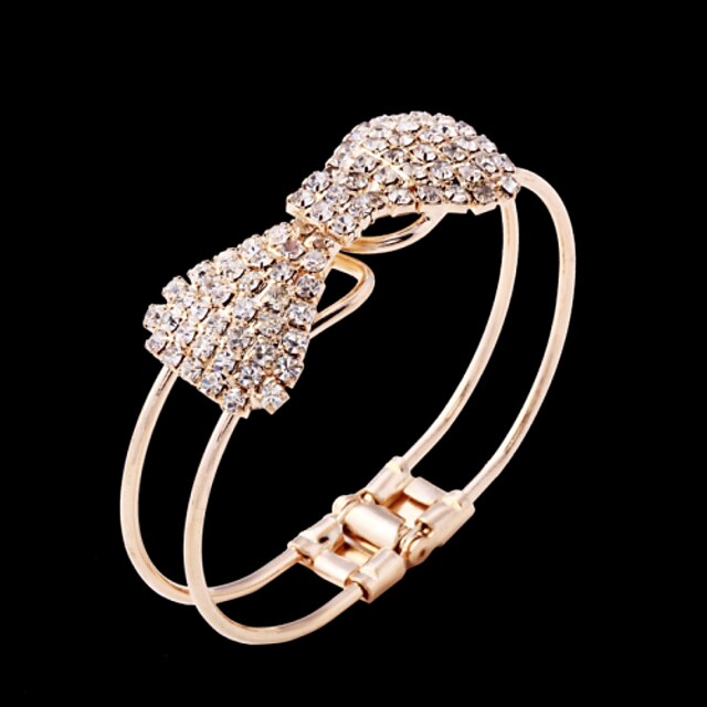  Women's Rhinestone Alloy Jewelry Wedding Party Special Occasion Anniversary Birthday Engagement Gift Daily Casual Office & Career Outdoor