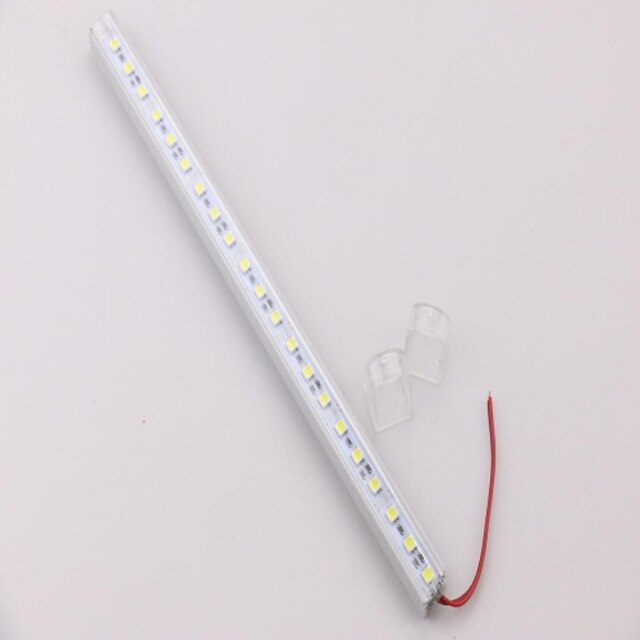  0.3m Bandes Lumineuses LED Rigides 21 LED 5050 SMD Blanc Chaud / Blanc Découpable 12 V