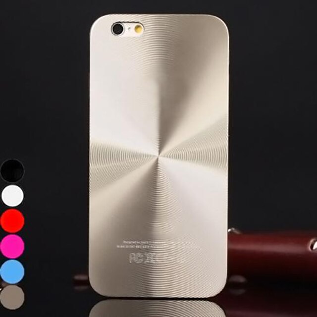  DF® solide hélice couleur brossé couvercle du boîtier en aluminium pour iPhone 4 / 4S (couleurs assorties)