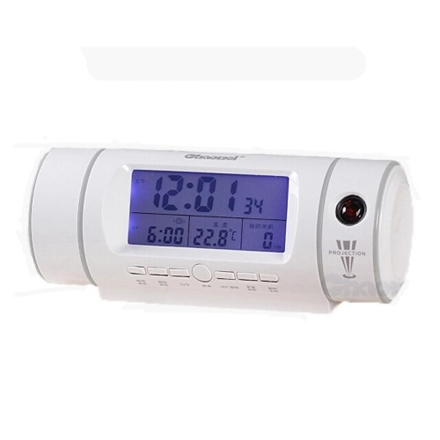 Multifunctional Acoustic Control Projection Clock Radio Alarm Clock