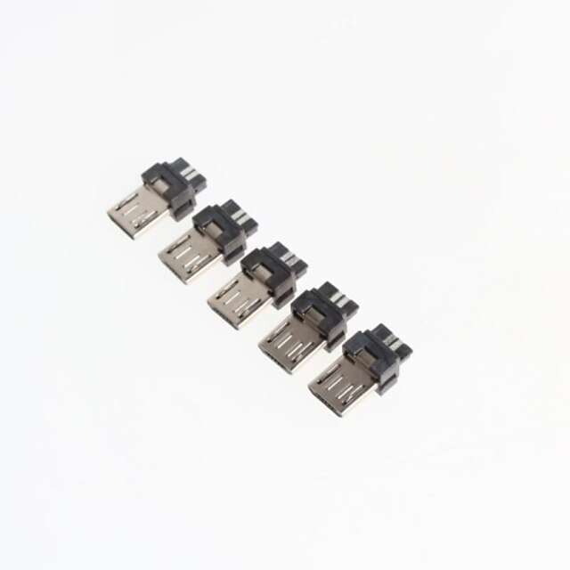  микро 5P Мини-USB мужчины (5шт)