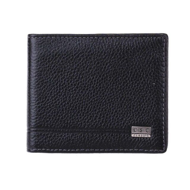  Men's High Quality Cowhide Genuine Leather  Wallet