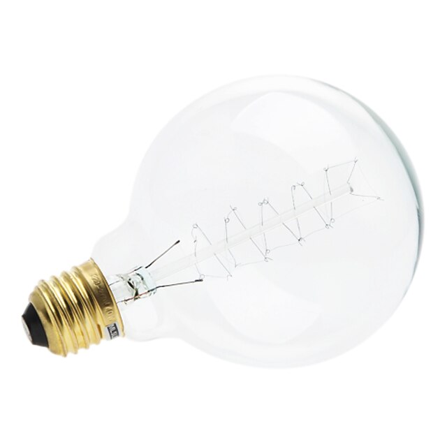  1db 4 W LED gömbbúrás izzók 200-260 lm E26 / E27 1 LED gyöngyök Meleg fehér 220-240 V