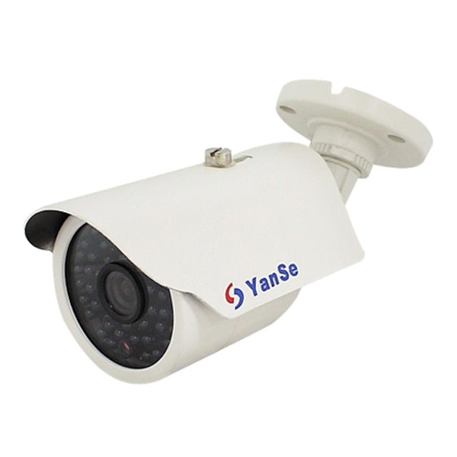  yanse® 1000tvl 48-johtoinen CCTV-järjestelmä vesitiivis kamera - valkoinen ys-873cf