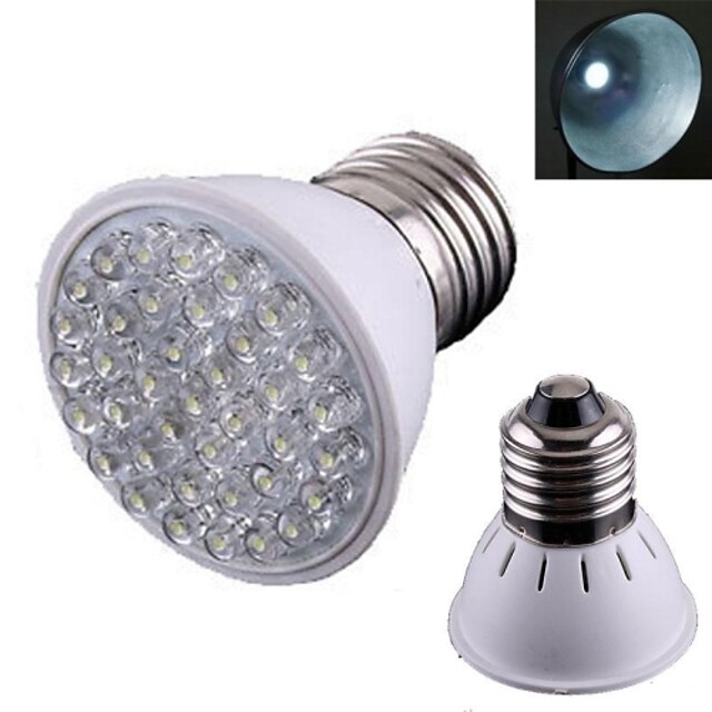  E26/E27 LED Spotlight 38 Dip LED 120lm Warm White 3000K-3500K AC 110-130V