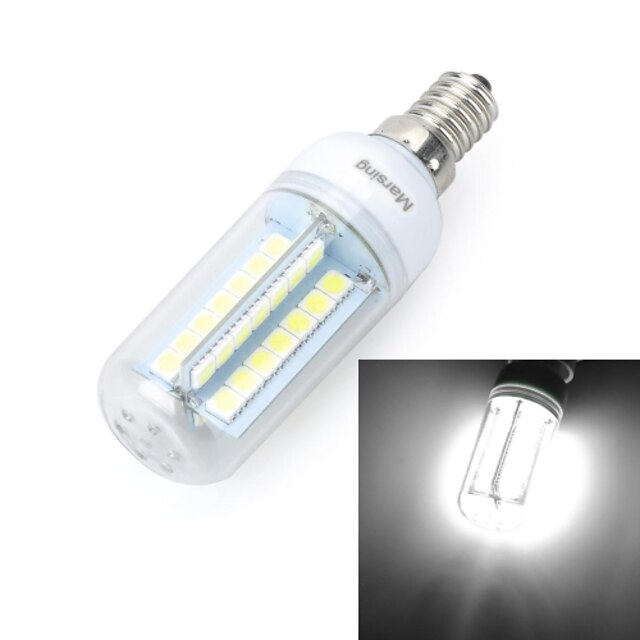  800-900 lm E14 أضواء LED ذرة T 56 الأضواء مصلحة الارصاد الجوية 5050 أبيض كول أس 220-240V