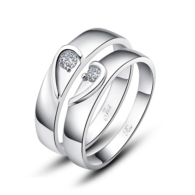  Gyűrűk Páros Ezüst Ezüst Ezüst A díszítés színe a képen látható.