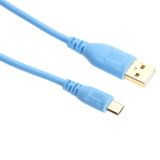  Micro USB 2.0 / USB 2.0 Кабель <1m / 3ft Нормальная ПВХ Адаптер USB-кабеля Назначение