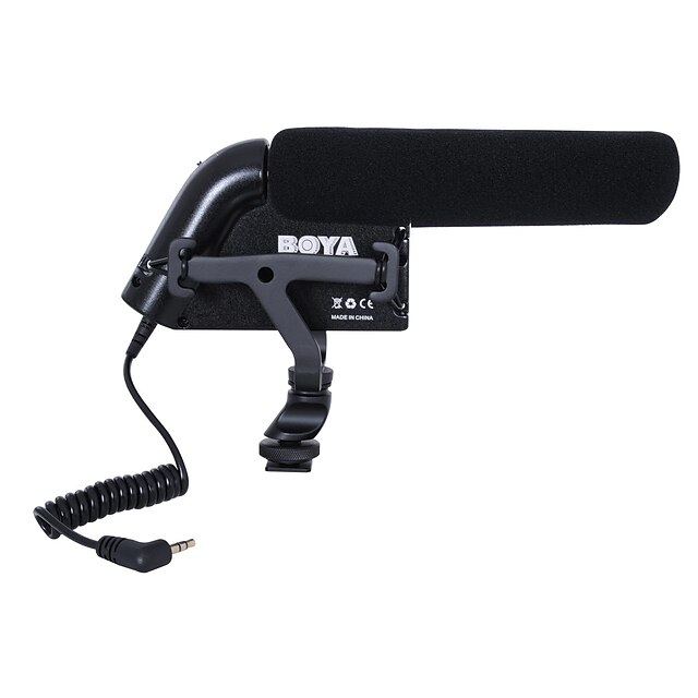  Boya door-vm200 professionele condensator camera microfoon voor canon nikon sony dv camera mini-camcorders