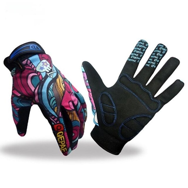  Activiteit/Sport Handschoenen Fietshandschoenen Houd Warm Ademend Beschermend Lange Vinger Gaas Fietsen / Fietsen Fitness Heren Unisex