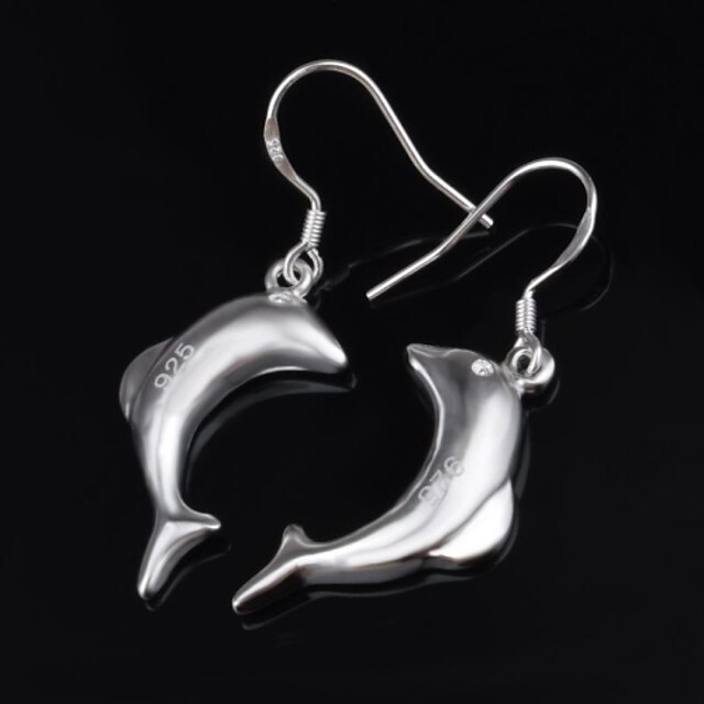  Stud Earrings Jewelry Women Silver 2pcs Silver