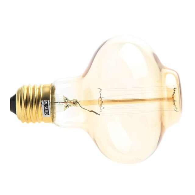  LED Filament Bulbs 200-260 lm E26 / E27 1 LED Beads Warm White 220-240 V