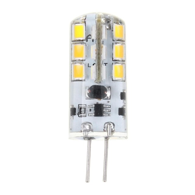  3W G4 LED-kornpærer T 24 SMD 2835 200 lm Varm hvit DC 12 V