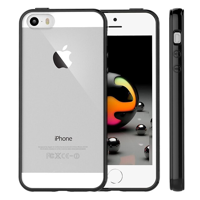  Hülle Für iPhone 5 / Apple iPhone SE / 5s / iPhone 5 Transparent Rückseite Solide Weich TPU